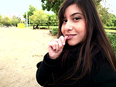 Great outdoor fuck with stunning chick Anya Krey