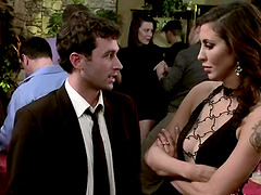Rough Interracial Double Penetration Gangbang for Princess Donna Dolore